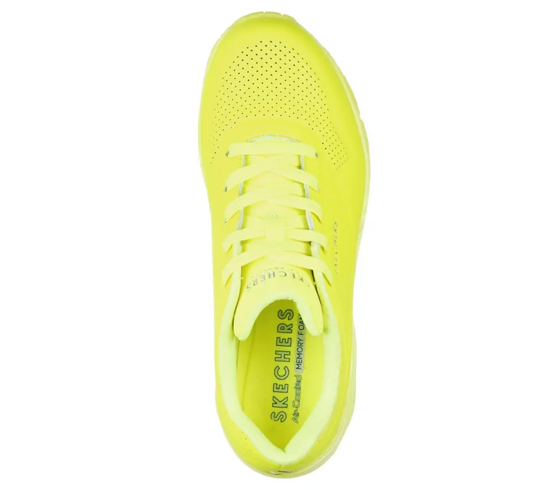 Skechers UNO – Night Shades Sneaker Neon Yellow