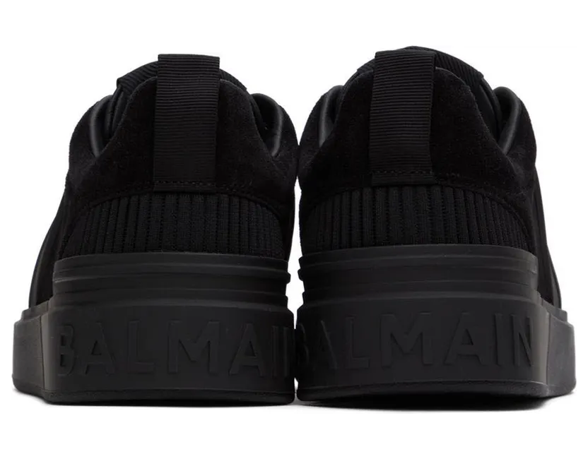 Balmain Black B-Skate Low Sneakers (XM0VI292LTLC) (2)