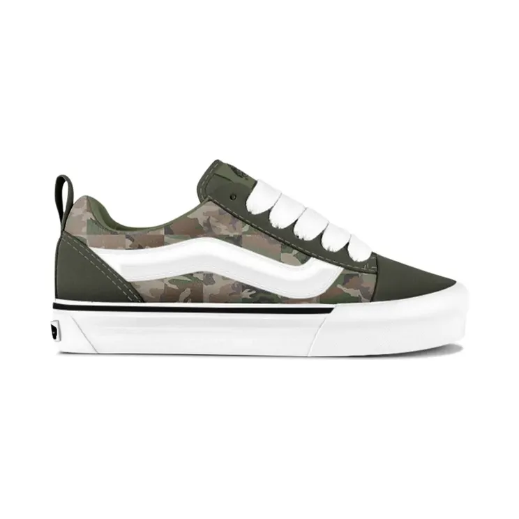 Vans Jongens Sneakers Knu Skool Elastic Lace – Khaki (VN000D0KHK6)