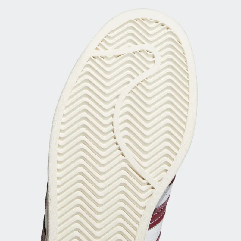 Adidas Superstar Cloud White / Collegiate Burgundy / Gold Foil (GZ1603)