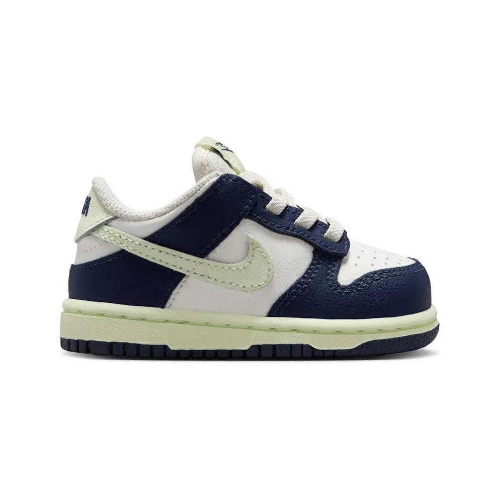 Nike Dunk Low Sail Midnight Navy Volt Tint (FB9107-127)