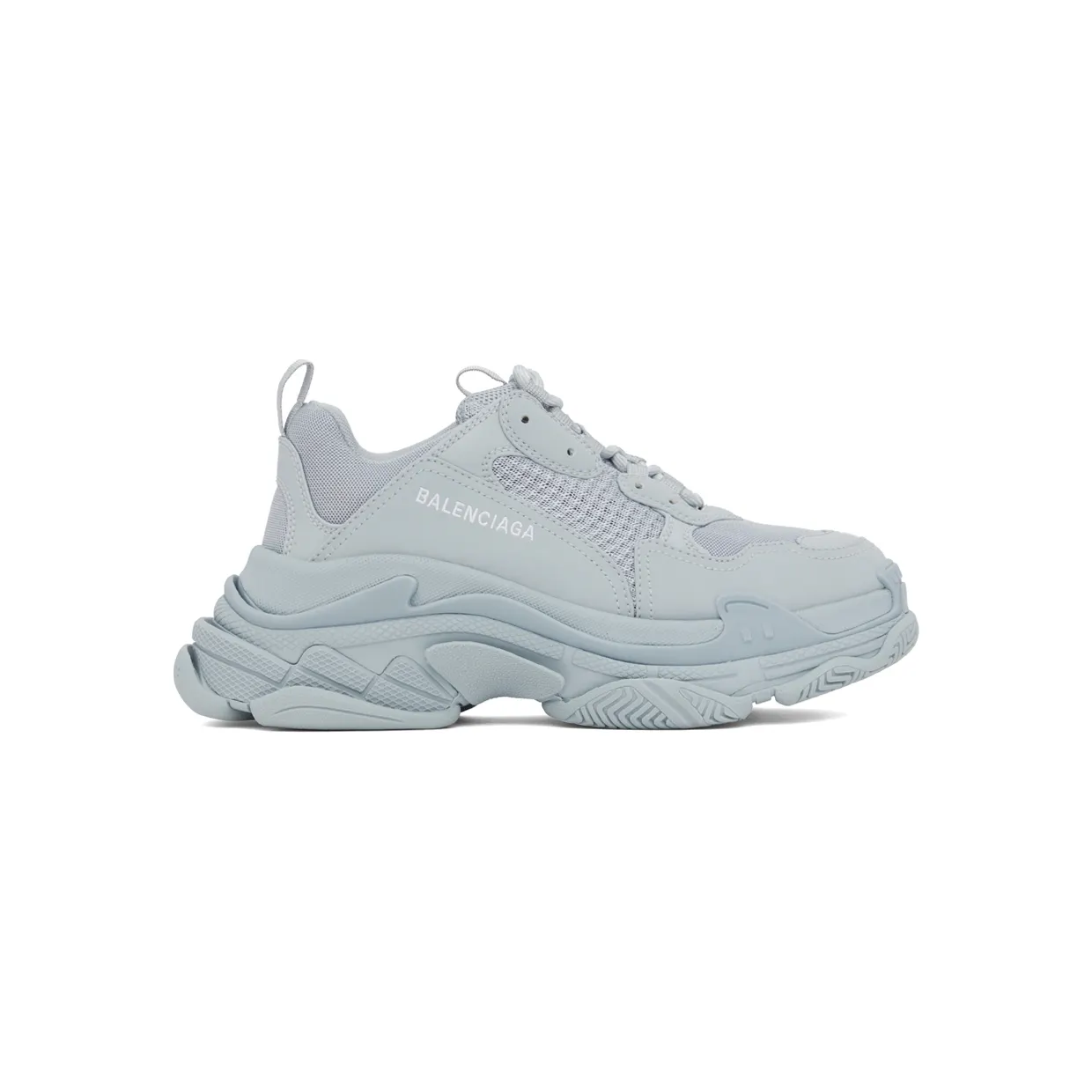 Balenciaga Blue Triple S Sneakers (536737-W2FW1-4700)