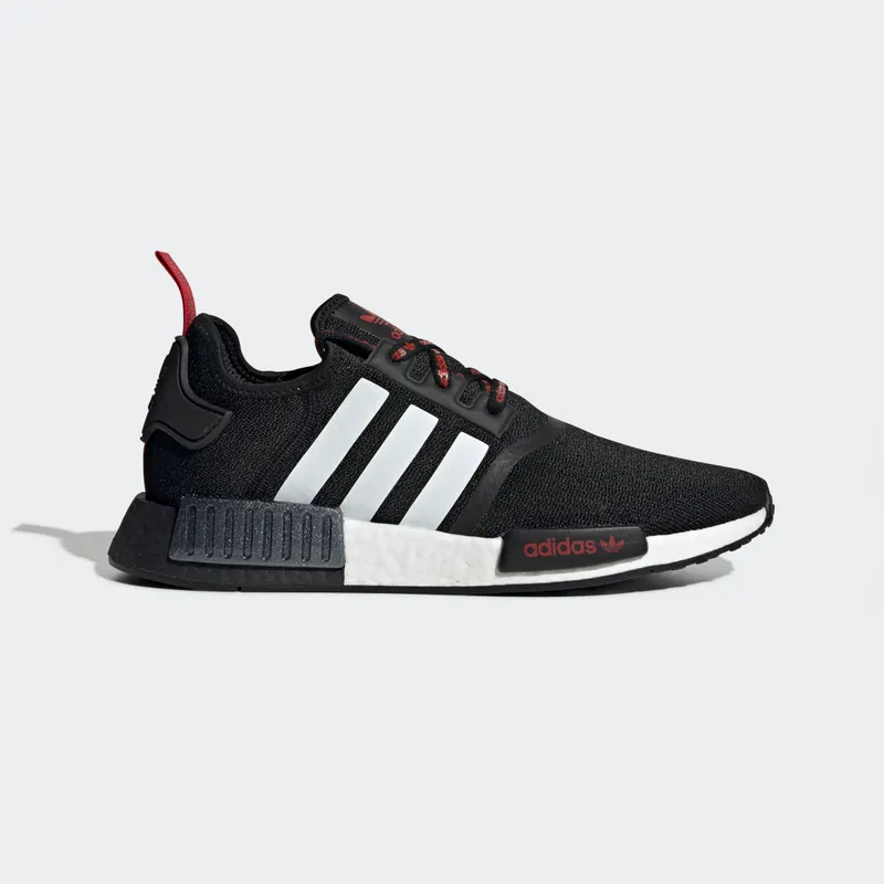 adidas NMD_R1 Core Black / Cloud White / Scarlet (FV2548)
