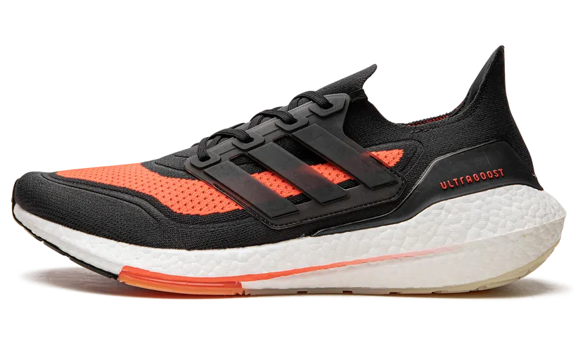 adidas ULTRABOOST 21 Carbon / Core Black / Solar Red (FZ2559)