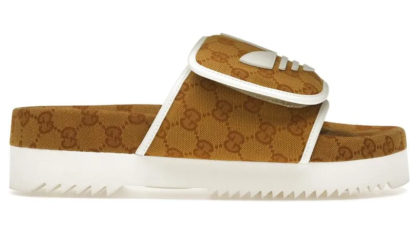 Gucci x Adidas Monogram Slide Mesa (702412 FAAW2 7142)