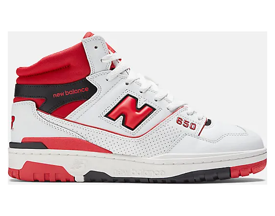 New Balance 650R White Red (BB650RWR)