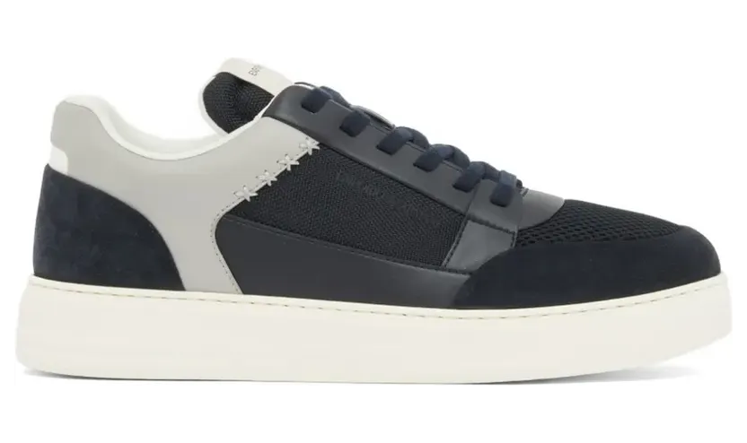 Emporio Armani Cordura sneakers – Blauw (EM004836AF2)
