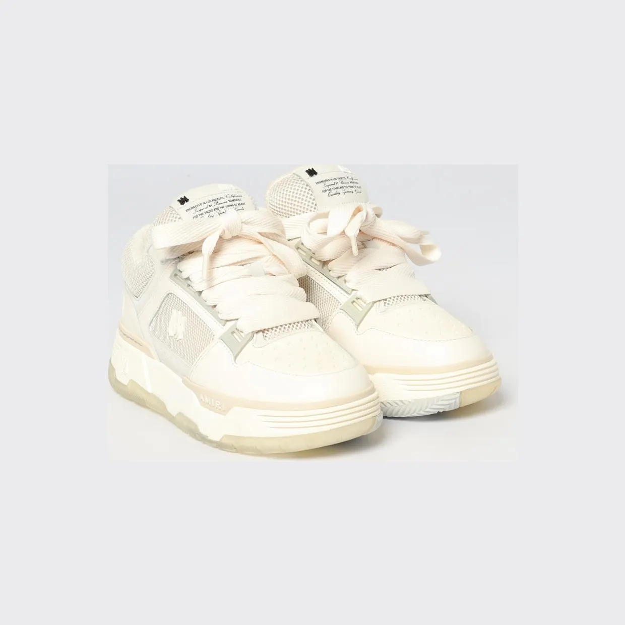 Amiri Sneakers Cream (AMFOSR1048ALABASTER)
