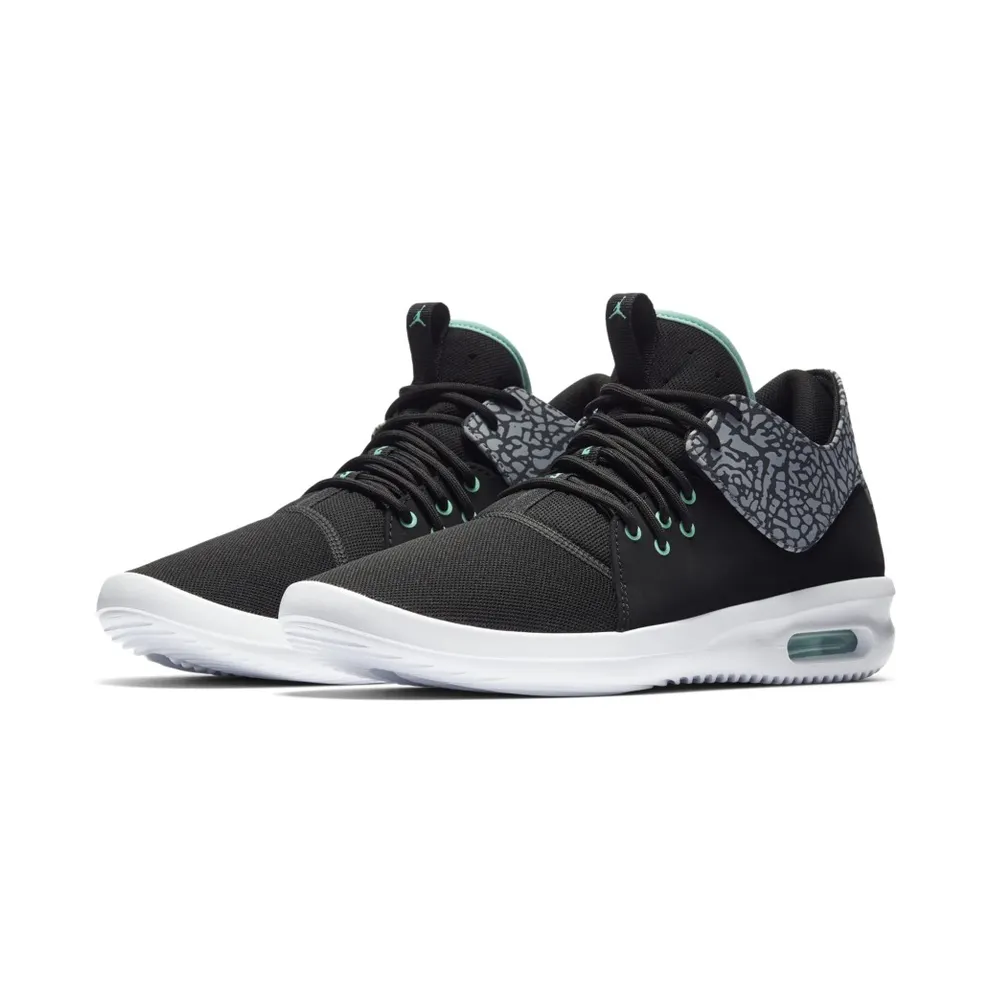 Jordan First Class Black Emerald Rise Cement Grey