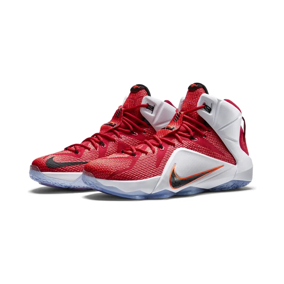 Nike LeBron 12 Heart of a Lion Red/White-Crimson-Black (684593-601)