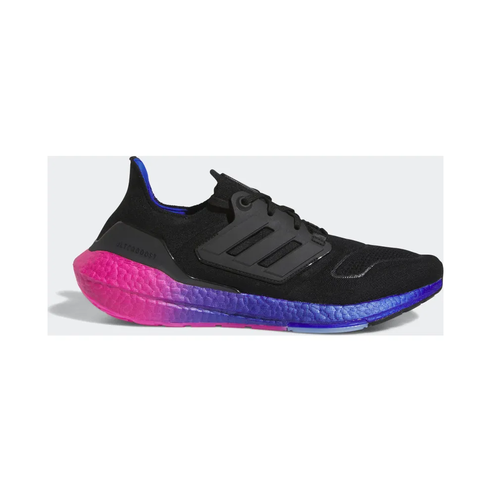 adidas Ultraboost 22 Core Black / Core Black / Lucid Blue (HQ8593)