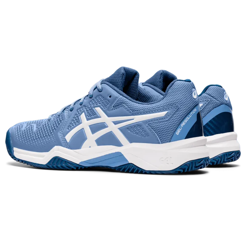 Asics GEL-RESOLUTION 8 GS CLAY Blue Harmony/White (1044A019.404)