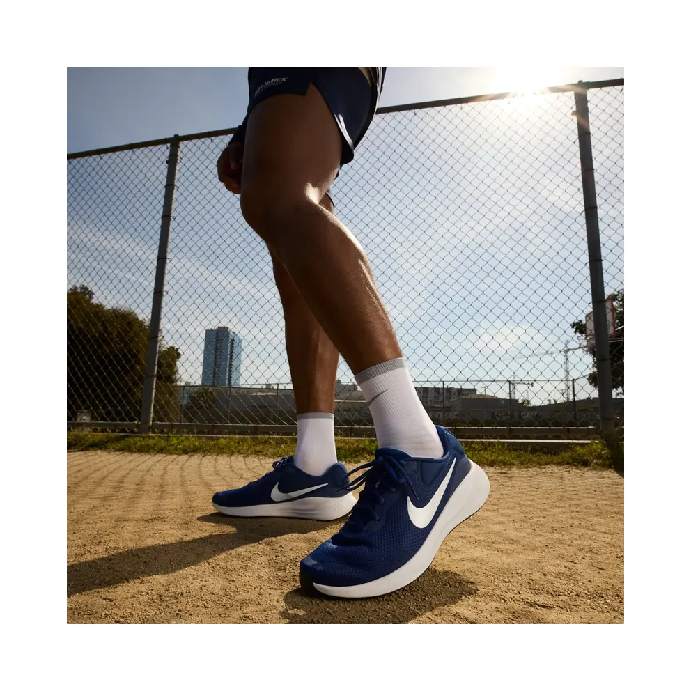 Nike Revolution 7 Midnight Navy Black White Pure Platinum (FB2207-400)