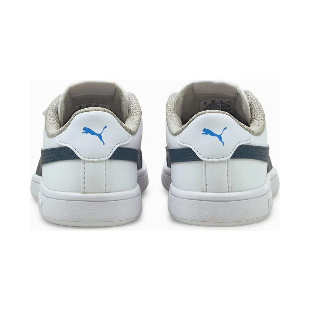 PUMA Smash V2 Kids’ White/Intense Blue (365173-30)