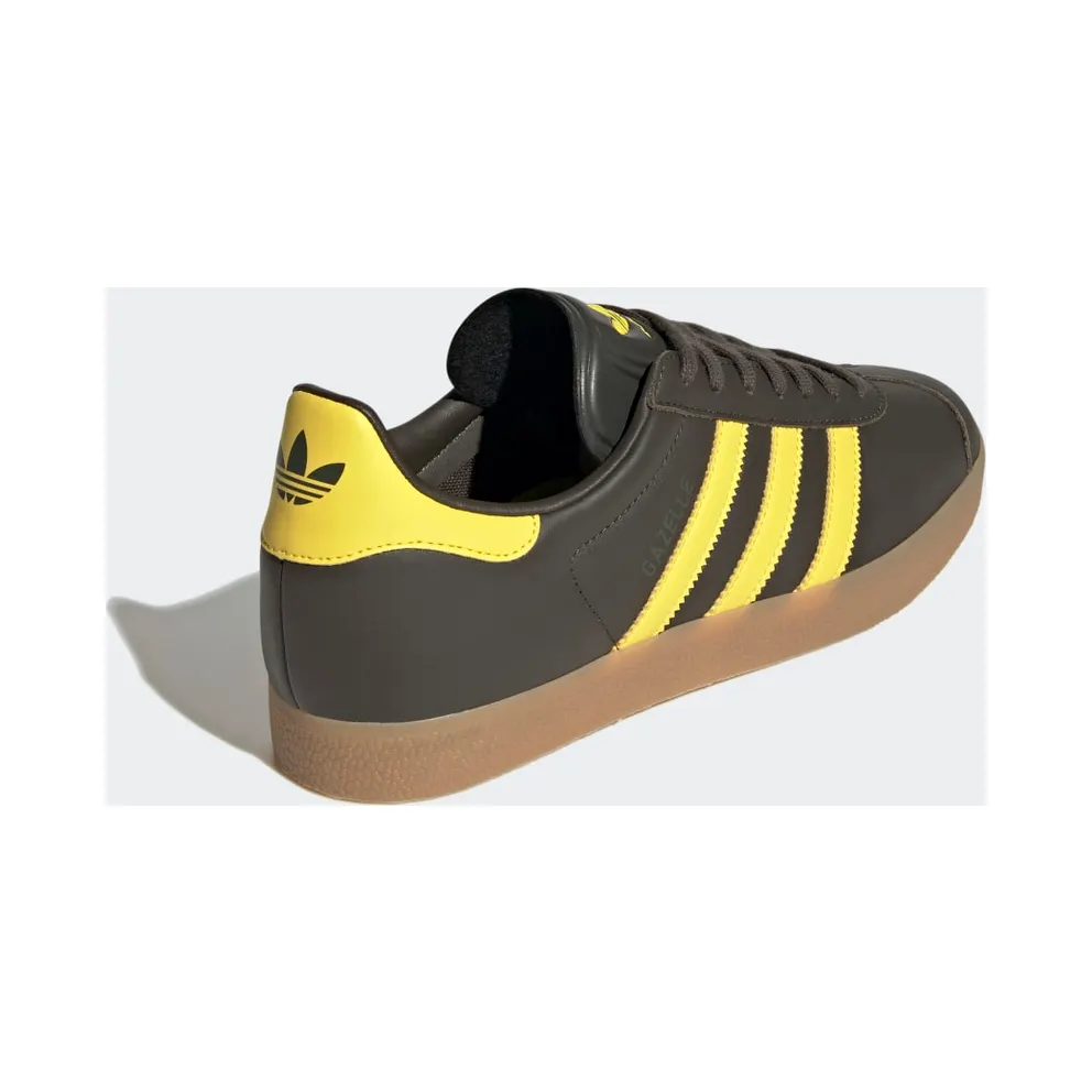 Adidas Gazelle Shadow Olive / Shadow Olive / Impact Yellow (HQ9873)