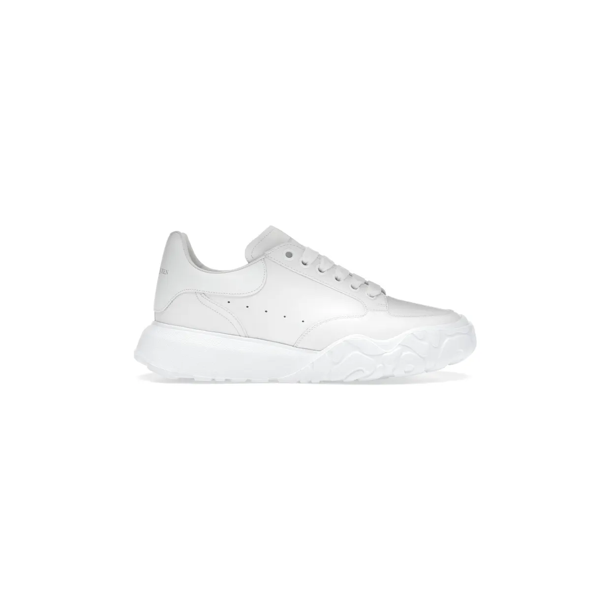 Alexander McQueen Court Trainers White Leather (W) (633915WIA989000)