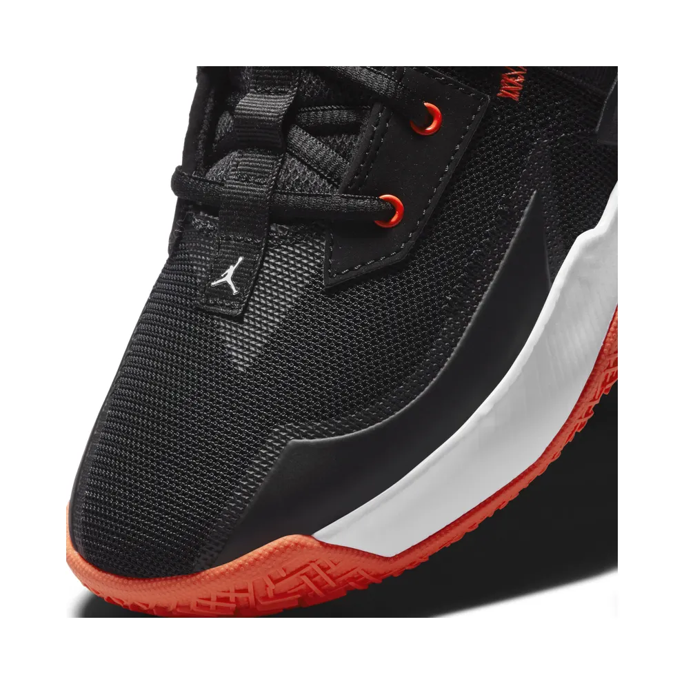 Jordan One Take II “Black / White / Bright Crimson” (CW2457-006)