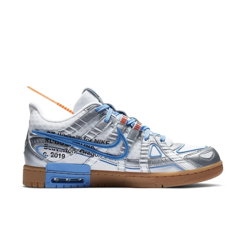 Nike Air Rubber Dunk Off-White UNC White/University Blue-White (CU6015-100)