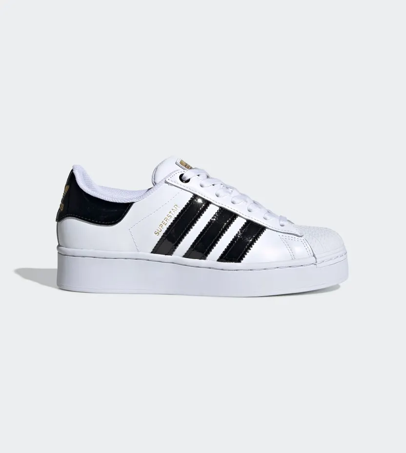 adidas Superstar Bold Cloud White / Core Black / Gold Metallic (FV3336)