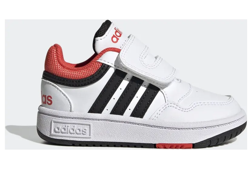 adidas Hoops Cloud White / Core Black / Bright Red (H03860)