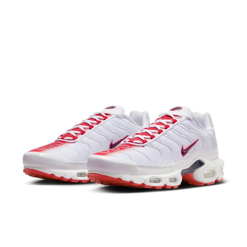 Nike Air Max Plus White University Red (FN3410-100)