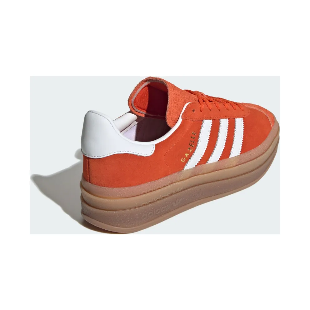 adidas Gazelle Collegiate Orange / Cloud White / Gold Metallic (IG8672)