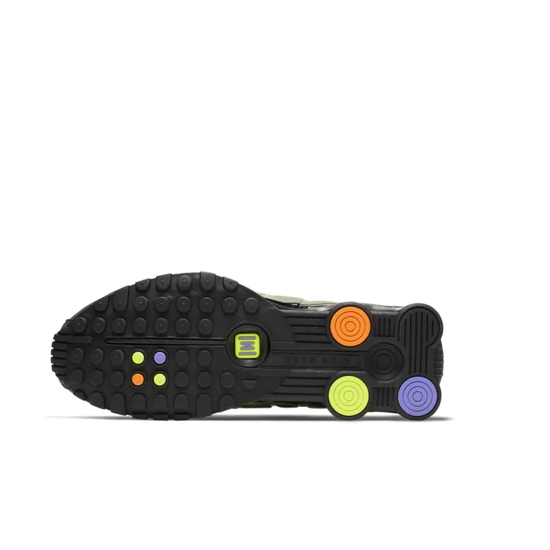Nike Shox R4 Gel Black Neon Black/Volt-Orange (CI1955-074)