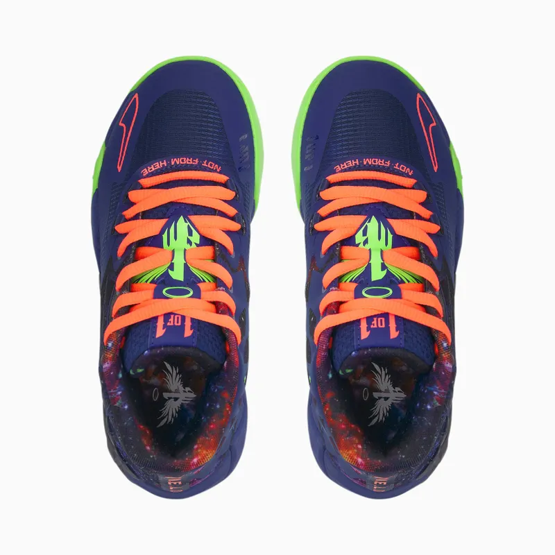 Puma MB.01 Galaxy Basketball Shoes Blue/Green (376677-07)