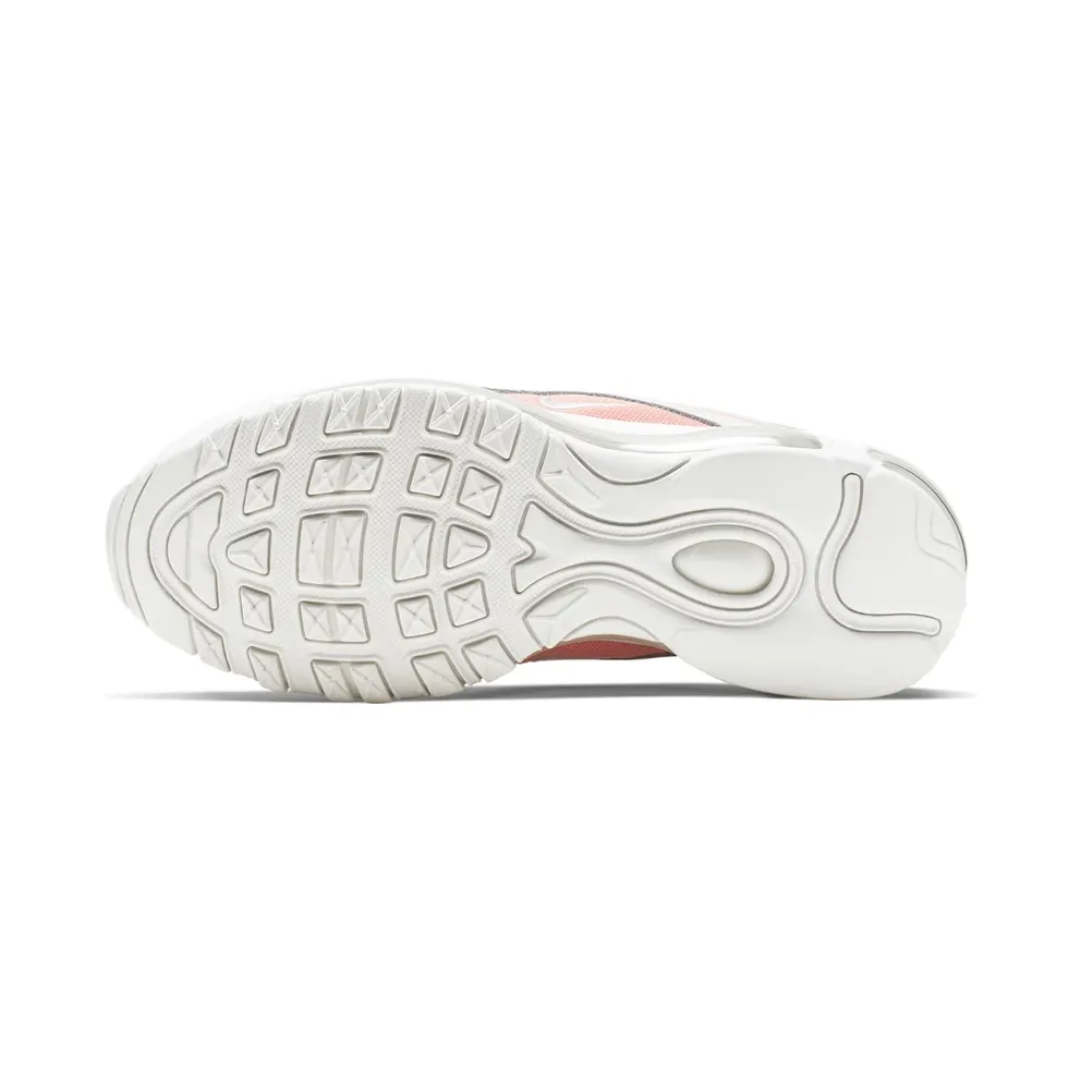 Nike Air Max 97 Summit White Bleached Coral (W) Summit White/Summit White-Bleached Coral-Desert Sand-White (921733-104)