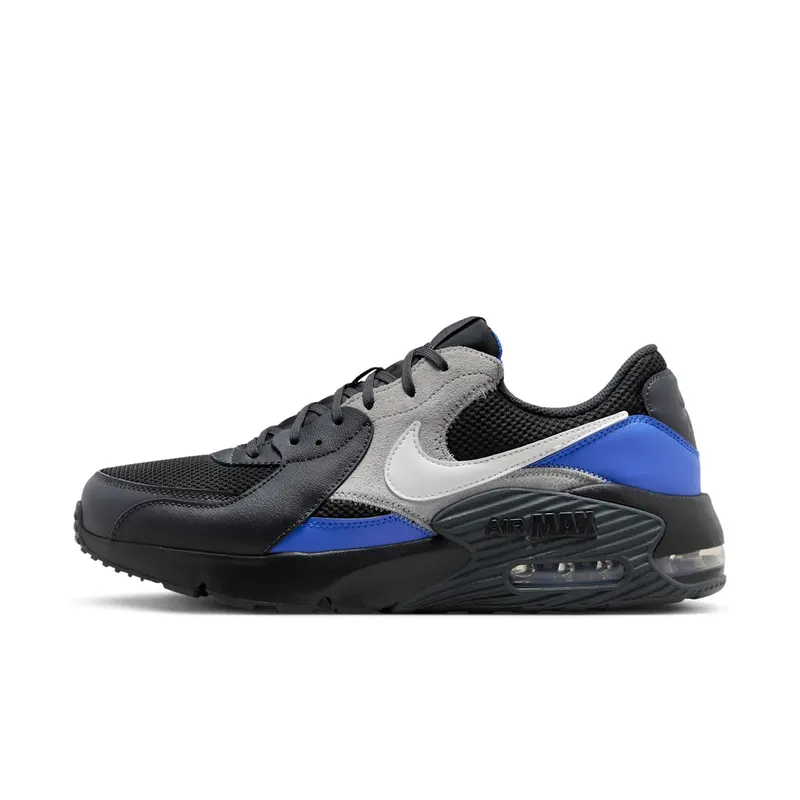 Nike Air Max Excee Dark Smoke Grey Black Racer Blue Summit White (FZ5486-001)