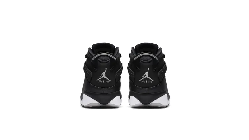 Jordan 6 Rings Black Matte Silver Black/White-Matte Silver (322992-021)