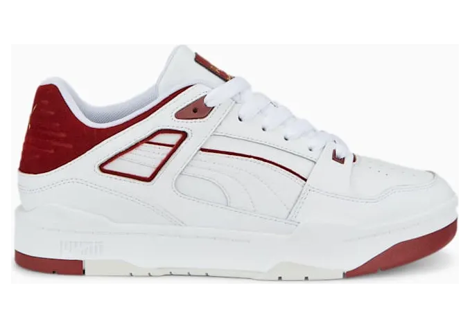 Puma Slipstream-sneakers Wit/Rood (388549-05)