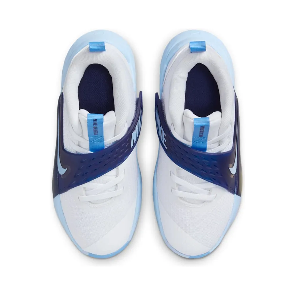Nike Team Hustle D 12 White Psychic Blue Midnight Navy University Blue (HF6280-100)