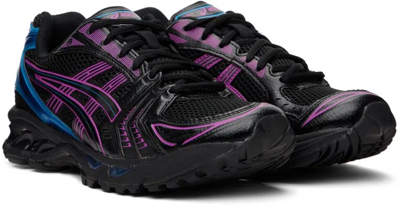 Asics Black & Purple Gel-Kayano 14 Sneakers (1201A019)