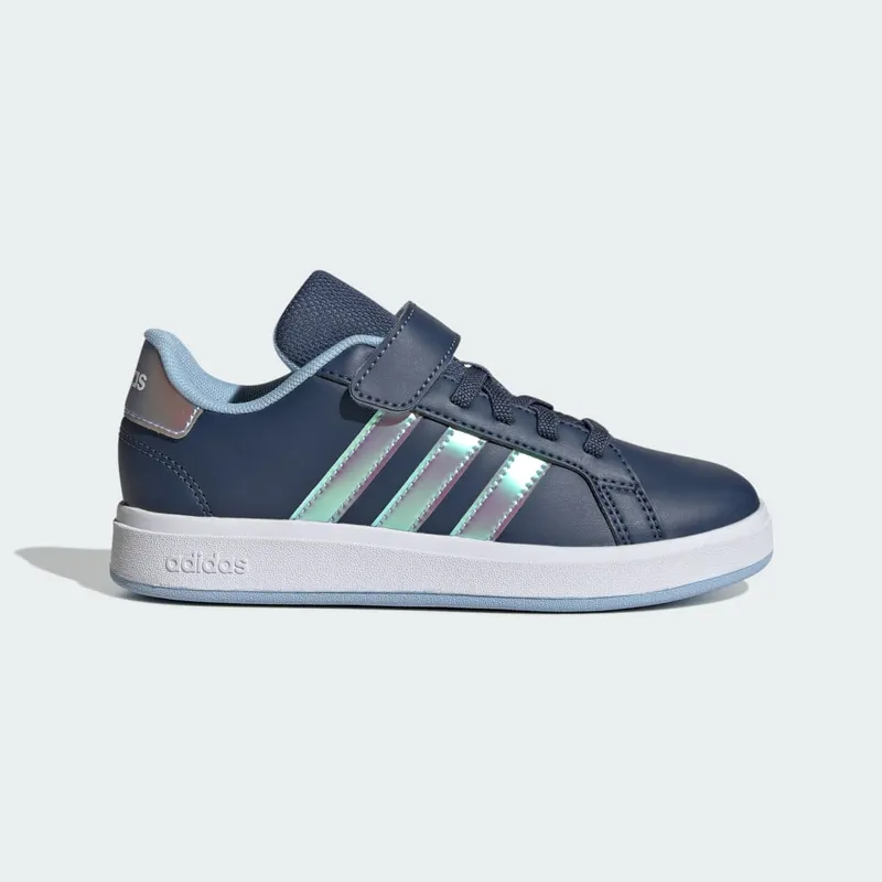 Adidas Grand Court 2.0 Kids Preloved Ink / Iridescent / Clear Sky (JR6118)