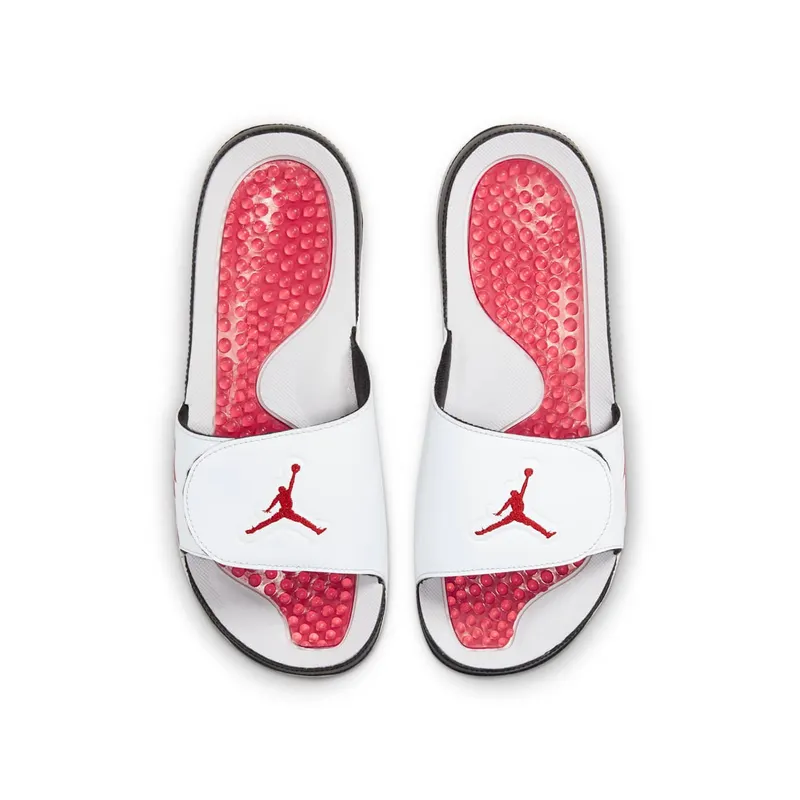 Jordan Hydro 5 Retro White Fire Red (555501-101)