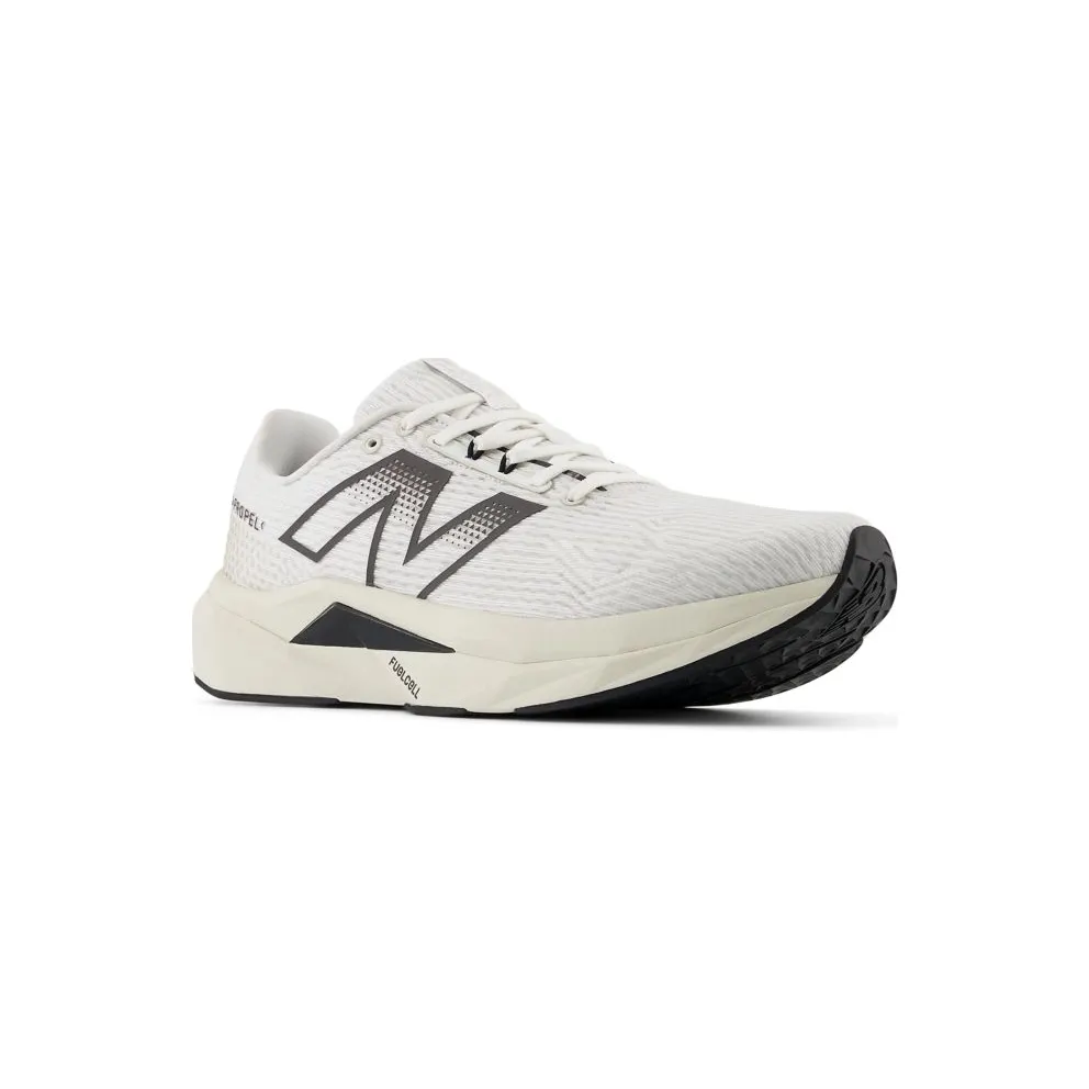 New Balance FuelCell Propel v5 White Black Cement Linen (MFCPRCW5)
