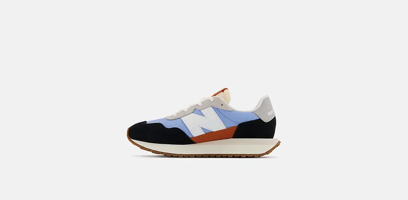 New Balance New Balance Black/Blue (GS237EF)