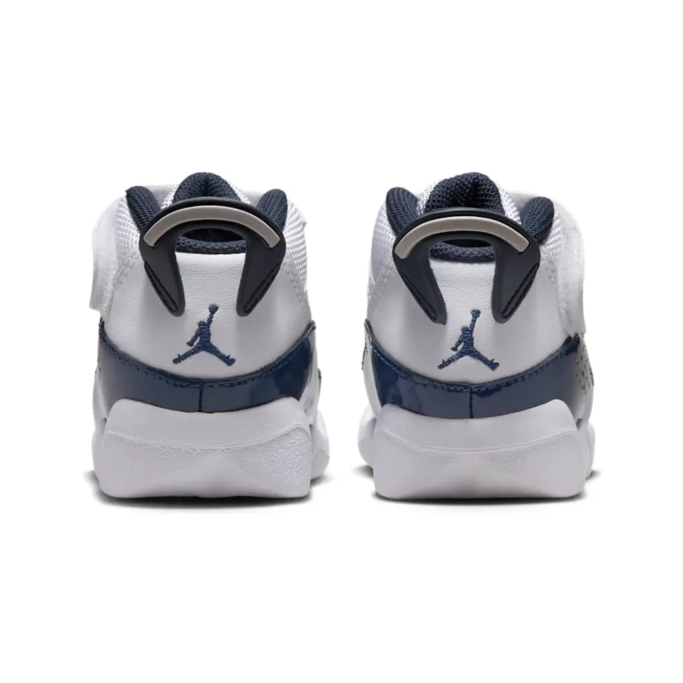 Jordan 6 Rings White Neutral Grey Midnight Navy (323420-124)