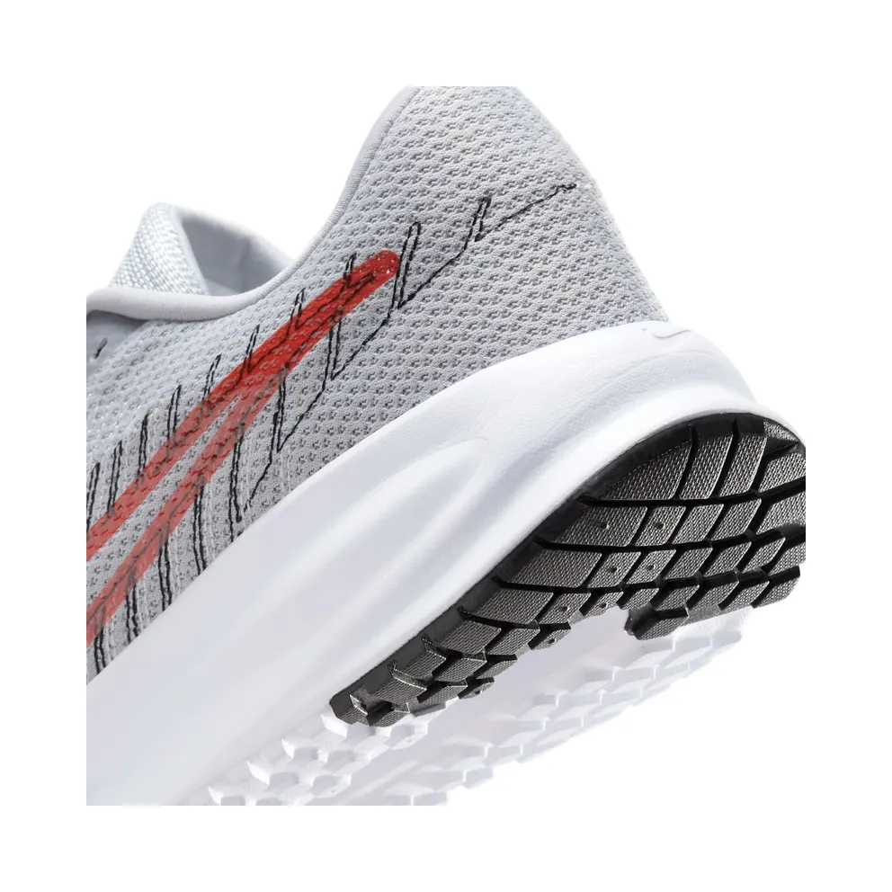 Nike Run Defy Wolf Grey Bright Crimson (HM9594-005)