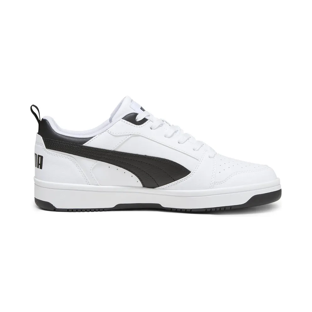 Puma Rebound V6 Low “Puma White / Puma Black / Puma Black” (392328_02)