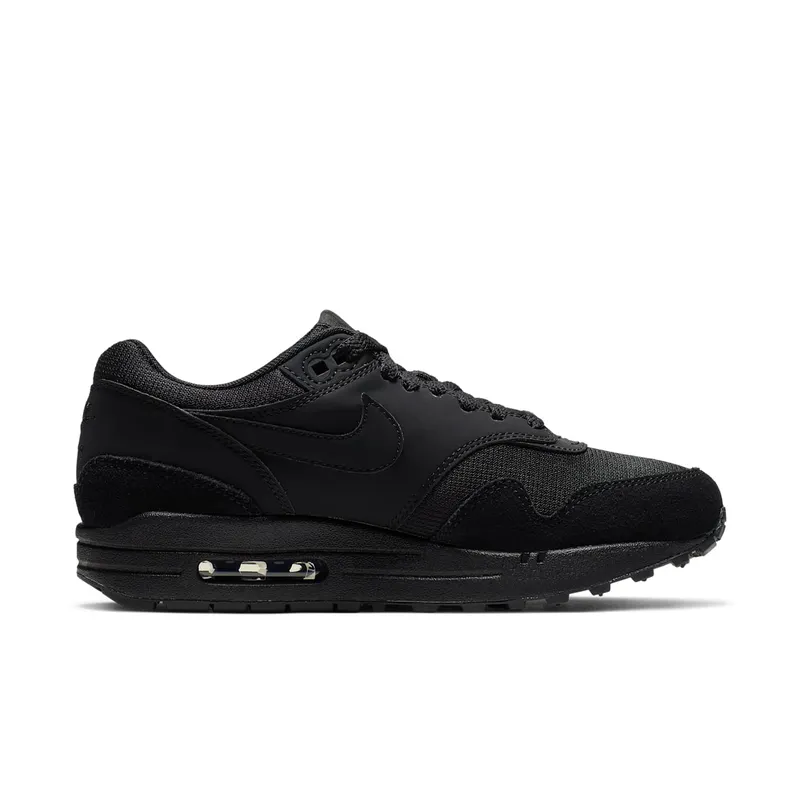 Nike Womens Air Max 1 ‘Triple Black’ (2019) (319986-045)