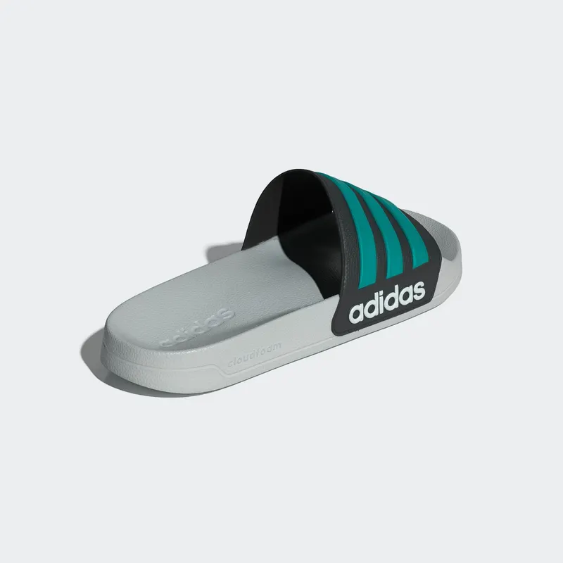 Adidas adilette Shower Slides Grey / Pure Teal / Grey Two (JR0668)