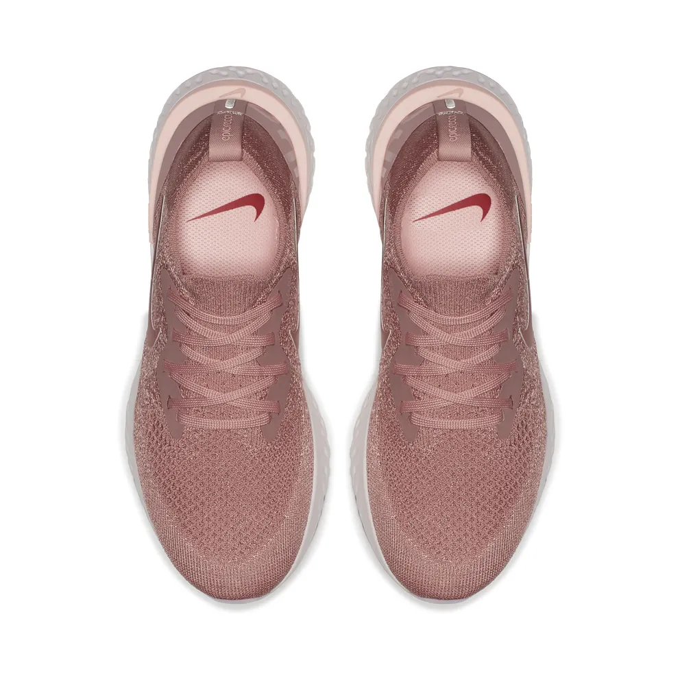 Nike Epic React Flyknit Pink Tint (W) Rust Pink/Pink Tint-Tropical Pink-Barely Rose (AQ0070-602)