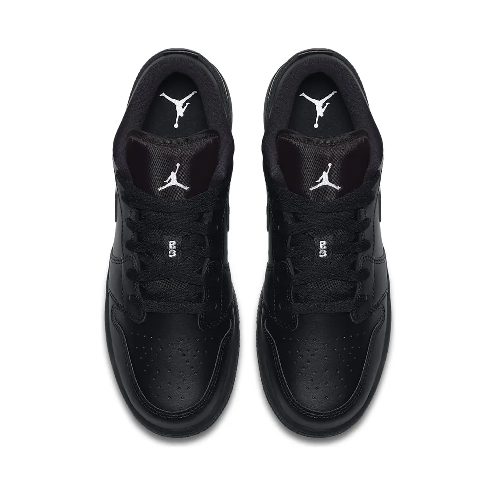 Jordan 1 Low Black (GS) Black/White-Black (553560-006)