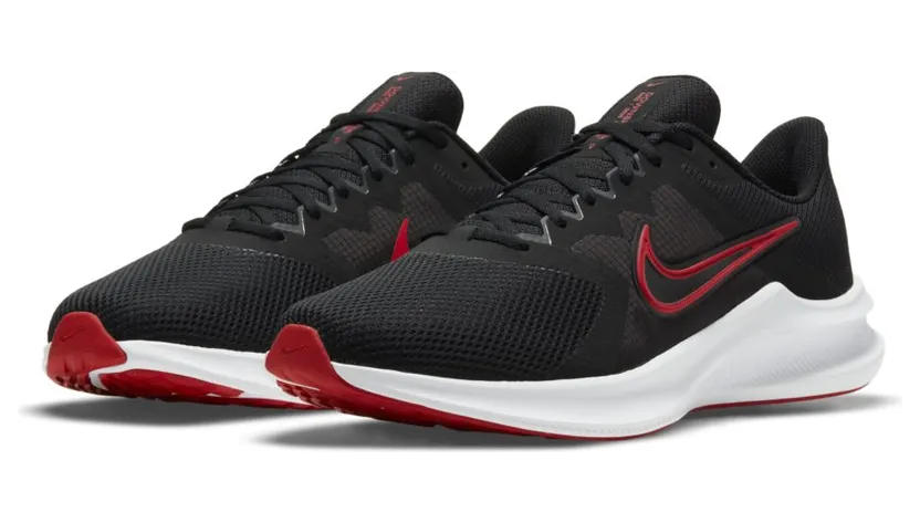 Nike Downshifter 11 Black University Red (4E Wide) (DD3576-005)