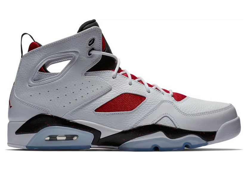 Jordan Flightclub 91 White Black Gym Red (555475-121)