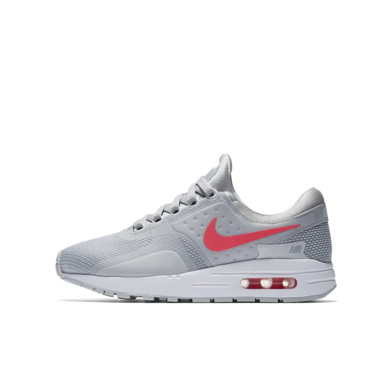 Nike Air Max Zero Wolf Grey Racer Pink (GS) (881229-003)