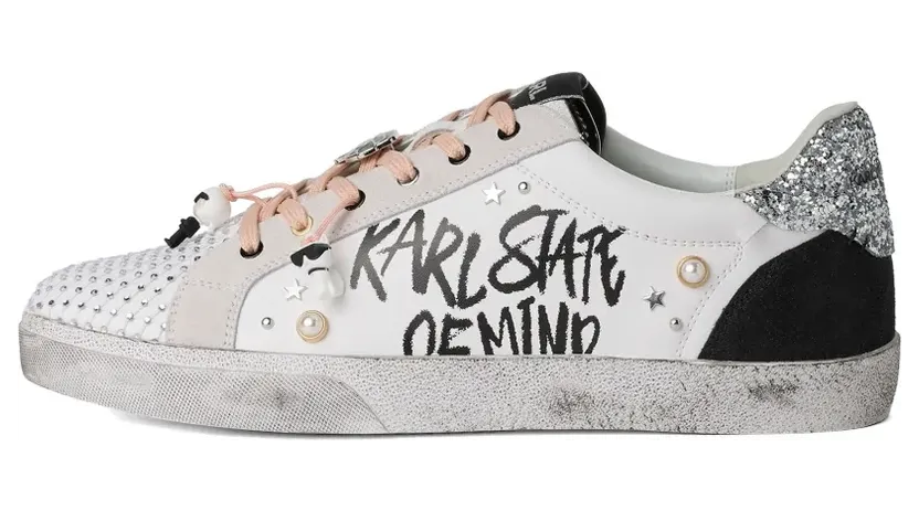 Karl Lagerfeld Jeans Skool Karl Sneakers – Weiß (KL60116S998)