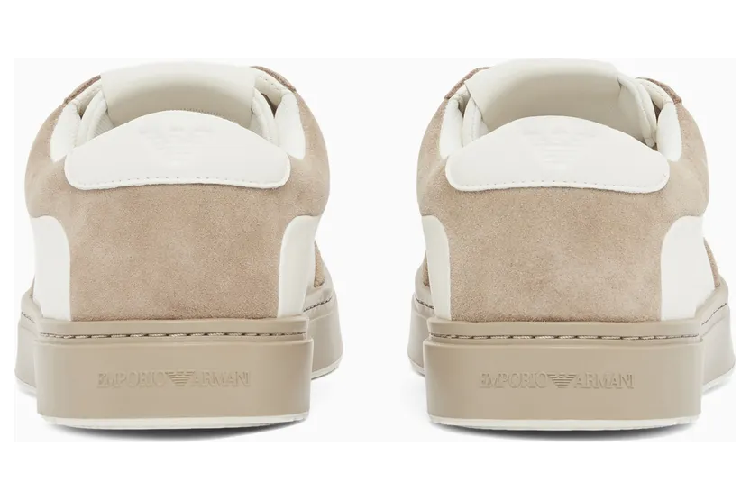 Armani Sneakers With Suede Details (EM004784-AF23198-M1257) (4)